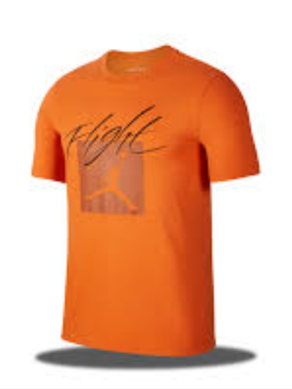 Jordan Orange Graphic 'Flight' Tee